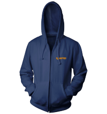 LOGO ORANGE/NAVY ZIP