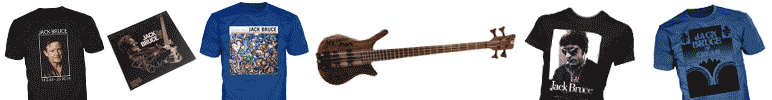 JACK BRUCE MERCHANDISE